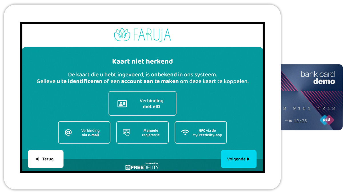 Lezen van betaalkaarten op CustomerScreen: identificatie wordt uitgebreid!